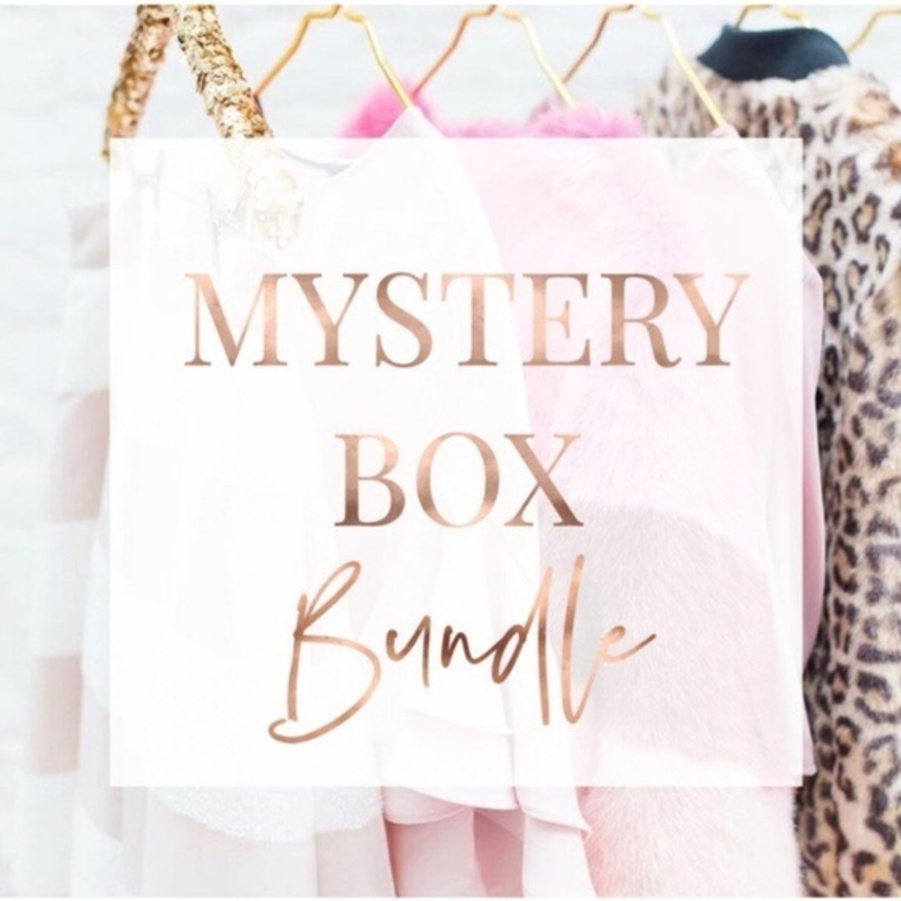 Mystery Box Designer NWT, NWOT, EUC 10 items L